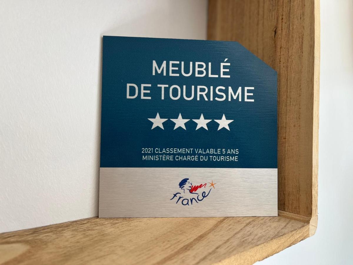 La Tranquilite Bleue - Maison Avec Parking Cloture 莱萨布勒-多洛讷 外观 照片